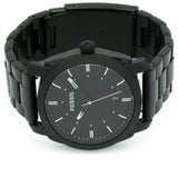 Fossil Machine Black Dial Black Steel Strap Watch for Men - FS4775 Authentic Buy Shop Now