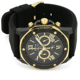 Bulova Marine Star Chronograph Black Dial Black Rubber Strap Watch for Men - 98B278 Authentic Buy Shop Now