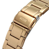 Guess Moonlight Multi Function Diamonds White Dial Rose Gold Steel Strap Watch for Women - GW0320L3 Authentic Buy Shop Now