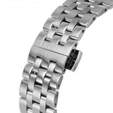 Tissot Carson Premium Black Dial Silver Steel Strap Watch For Men - T122.410.11.053.00 Authentic Buy Shop Now