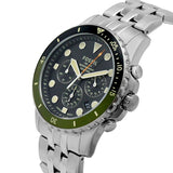 Fossil FB-01 Chronograph Black Dial Silver Steel Strap Watch for Men - FS5864 Authentic Buy Shop Now