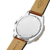 Fossil Garrett Chronograph Blue Dial Brown Leather Strap Watch for Men - FS5625 Authentic Buy Shop Now