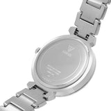 Guess Lily Quartz Silver Dial Silver Steel Strap Watch For Women - GW0528L1 Authentic Buy Shop Now