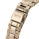 Hugo Boss Hera Blue Dial Gold Steel Strap Watch for Women - 1502566 Authentic Buy Shop Now