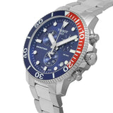Tissot Seastar 1000 Chronograph Blue Dial Silver Steel Strap Watch For Men - T120.417.11.041.03 Authentic Buy Shop Now