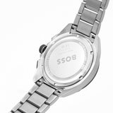 Hugo Boss Volane Grey Dial Silver Steel Strap Watch for Men - 1513951 Authentic Buy Shop Now