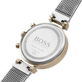Hugo Boss Flawless Silver Dial Silver Mesh Bracelet Watch for Women -1502551 Authentic Buy Shop Now