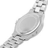 Michael Kors Lennox Three Hand Silver Dial Silver Steel Strap Watch For Women - MK7280 Authentic Buy Shop Now