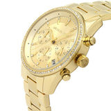 Michael Kors Ritz Gold Dial Gold Steel Strap Watch for Women - MK6356 Authentic Buy Shop Now