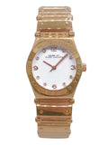 Marc Jacobs Amy White Dial Gold Steel Strap Watch for Women - MBM8519 Authentic Buy Shop Now