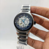 Maserati Triconic Automatic Skeleton Blue Dial Watch For Men - R8823139001 Authentic Buy Shop Now
