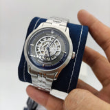 Maserati Ricordo Automatic Gray Dial Silver Steel Strap Watch For Men - R8823133003 Authentic Buy Shop Now