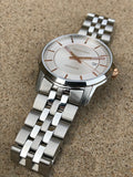 Calvin Klein Infinity Silver Dial Silver Steel Strap Watch for Men - K5S34B46 Authentic Buy Shop Now