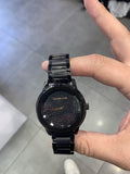 Michael Kors Kinley Silver Dial Black Steel Strap Watch for Women - MK5999 Authentic Buy Shop Now