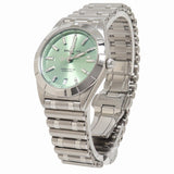 Breitling Chronomat 32 Diamonds Green Dial Silver Steel Strap Watch for Women - A77310101L1A1 Authentic Buy Shop Now