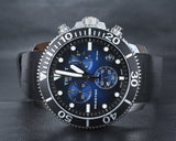 Tissot Seastar 1000 Chronograph Blue Dial Black Rubber Strap Watch For Men - T120.417.17.041.00 Authentic Buy Shop Now