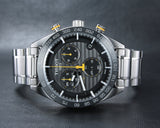 Tissot PRS 516 Chronograph Black Dial Silver Steel Strap Watch For Men - T100.417.11.051.00 Authentic Buy Shop Now