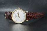 Tissot Everytime Desire Small White Dial Maroon Leather Strap Watch For Women - T109.210.36.031.00 Authentic Buy Shop Now