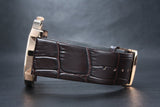 Calvin Klein City Silver Dial Brown Leather Strap Watch For Men - K2G21629 Authentic Buy Shop Now