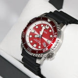 Citizen Eco Drive Promaster Marine Red Dial Black Rubber Strap Watch For Men - BN0159-15X Authentic Buy Shop Now