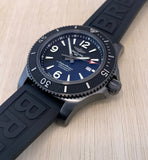 Breitling Superocean Automatic 46mm Black Dial Black Rubber Strap Watch for Men - M17368B71B1S1 Authentic Buy Shop Now
