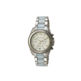 Michael Kors Blair Silver Dial Two Tone Steel Strap Watch for Women - MK6137 Authentic Buy Shop Now