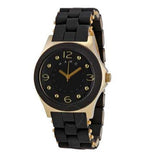 Marc Jacobs Pelly Black Dial Black Silicone Strap Watch for Women - MBM2540 Authentic Buy Shop Now