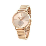 Michael Kors Portia Rose Gold Dial Rose Gold Steel Strap Watch for Women - MK3640 Authentic Buy Shop Now