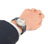 IWC Portofino Automatic Silver Dial Blue Leather Strap Watch for Women - IW357411 Authentic Buy Shop Now