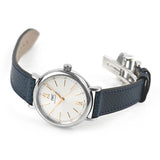 IWC Portofino Automatic Silver Dial Blue Leather Strap Watch for Women - IW357411 Authentic Buy Shop Now