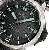 IWC Aquatimer Automatic 2000 Black Dial Black Rubber Strap Watch for Men - IW358002 Authentic Buy Shop Now