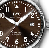 IWC Pilot's Watch Mark XVII Edition "Antoine De Saint Exupery" Brown Dial Brown Leather Strap Watch for Men - IW327003 Authentic Buy Shop Now