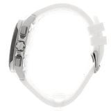 Hugo Boss Volane Grey Dial White SIlicone Strap Watch for Men - 1513948 Authentic Buy Shop Now