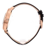 Swarovski Octea Lux Black Dial Black Leather Strap Watch for Women - 5414410 Authentic Buy Shop Now