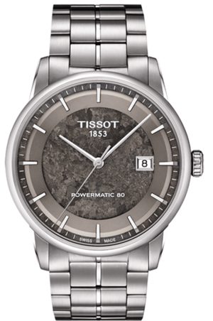 Tissot Luxury Powermatic 80 Anthracite Grey Dial Silver Steel Strap Watch For Men - T086.407.11.061.10 Authentic Buy Shop Now