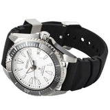 Seiko Shogun Prospex Titanium Divers Automatic White Dial Black Rubber Strap Watch For Men - SPB191J1 Authentic Buy Shop Now