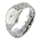 Calvin Klein Bold White Dial Silver Steel Strap Watch for Men - K2241120 Authentic Buy Shop Now