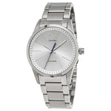 Calvin Klein Bold White Dial Silver Steel Strap Watch for Men - K2241120 Authentic Buy Shop Now