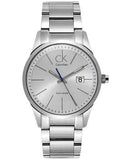 Calvin Klein Bold Silver Dial Silver Steel Strap Watch for Men - K2246120 Authentic Buy Shop Now