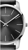 Calvin Klein City Black Dial Black Leather Strap Watch for Men - K2G21107 Authentic Buy Shop Now