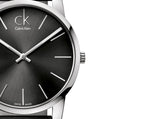 Calvin Klein City Grey Dial Black Leather Strap Watch For Men - K2G21107 Authentic Buy Shop Now