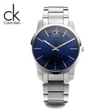 Calvin Klein City Blue Dial Silver Steel Strap Watch for Men - K2G2114N Authentic Buy Shop Now