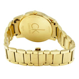 Calvin Klein City Silver Dial Gold Steel Strap Watch for Men - K2G21546 Authentic Buy Shop Now