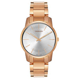 Calvin Klein City White Dial Rose Gold Steel Strap Watch for Men - K2G21646 Authentic Buy Shop Now