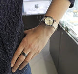 Calvin Klein City White Dial White Leather Strap Watch for Women - K2G231XH Authentic Buy Shop Now