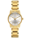 Calvin Klein City White Dial Gold Steel Strap Watch for Women - K2G23546 Authentic Buy Shop Now