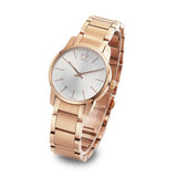 Calvin Klein City White Mother of Pearl Dial Rose Gold Steel Strap Watch for Women - K2G23646 Authentic Buy Shop Now