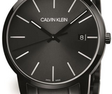 Calvin Klein City Quartz Black Dial Black Steel Strap Watch for Men - K2G2G4B1 Authentic Buy Shop Now