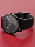 Calvin Klein City Quartz Black Dial Black Leather Strap Watch for Men - K2G2G4C1 Authentic Buy Shop Now