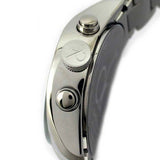 Calvin Klein Masculine Chronograph Black Dial Silver Steel Strap Watch for Men - K2H27104 Authentic Buy Shop Now